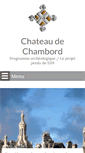 Mobile Screenshot of chambord-archeo.com